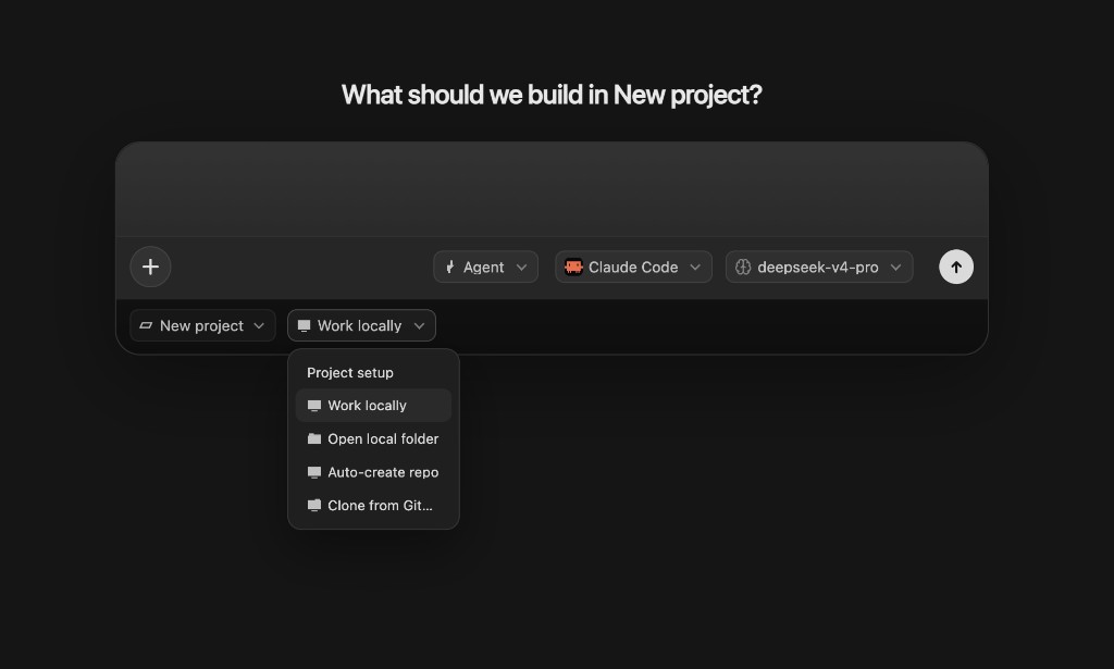 Create a project from Git